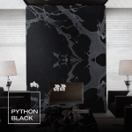 Granit negru Python Black