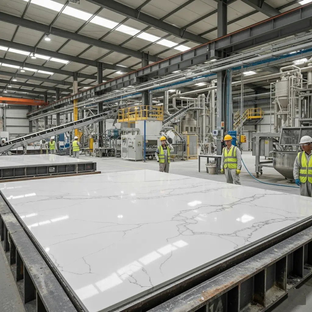 Lastre de quartz proces de fabricatie