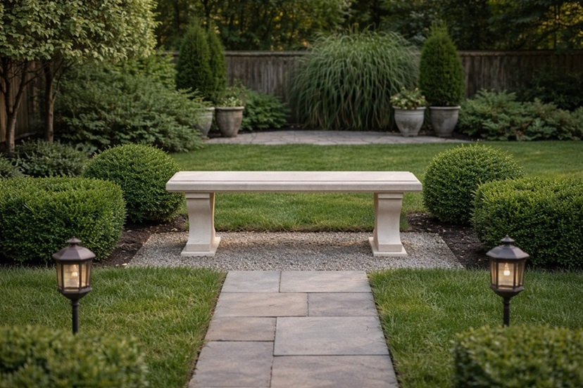 Bancuta din Piatra Naturala