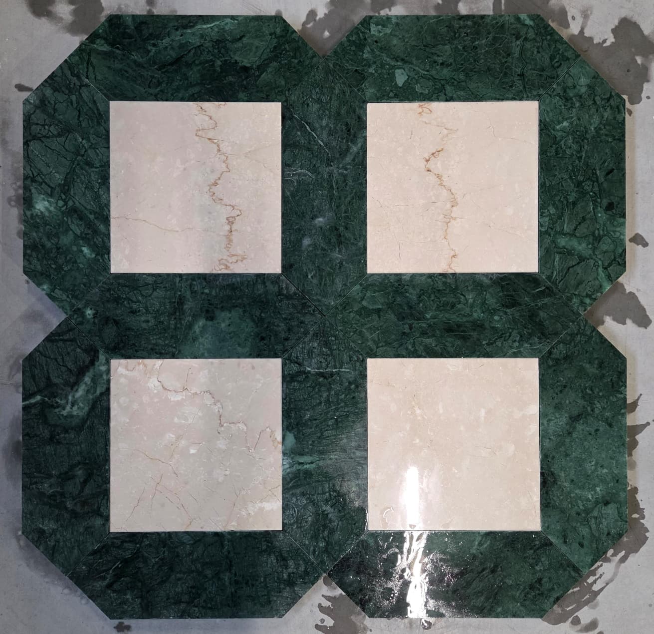 Covor din Marmură Cu Butoane