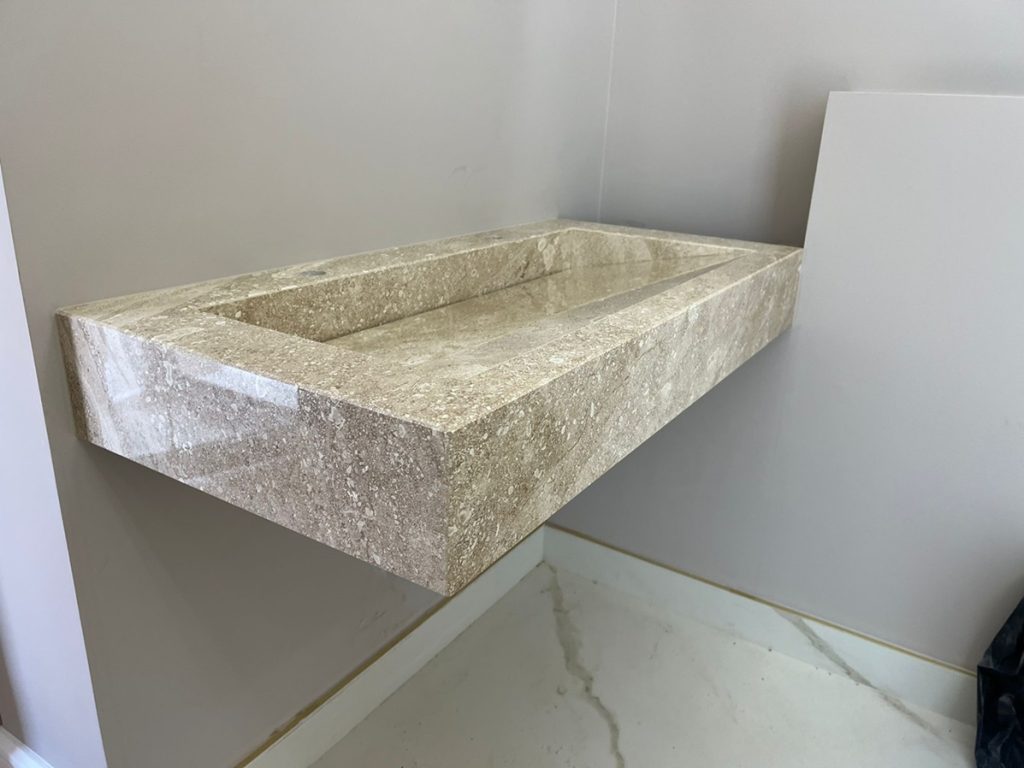 Lavoar Baie Din Marmura Breccia