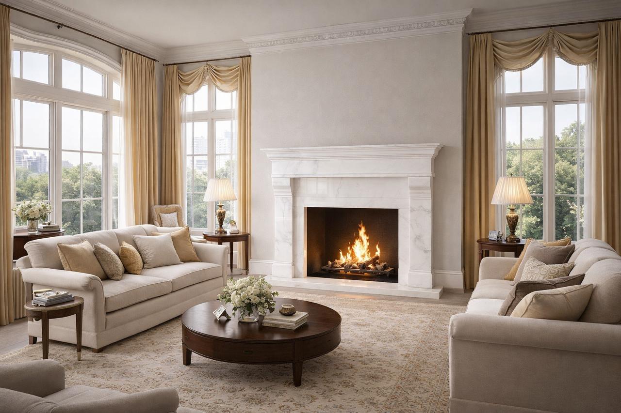 Marmura Thassos Pentru Semineu