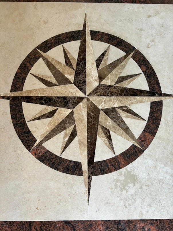 Medalion Marmură Steaua Polara