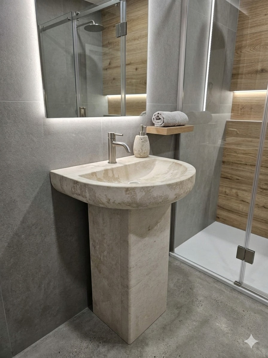 Lavoar Freestanding Piatra Naturala