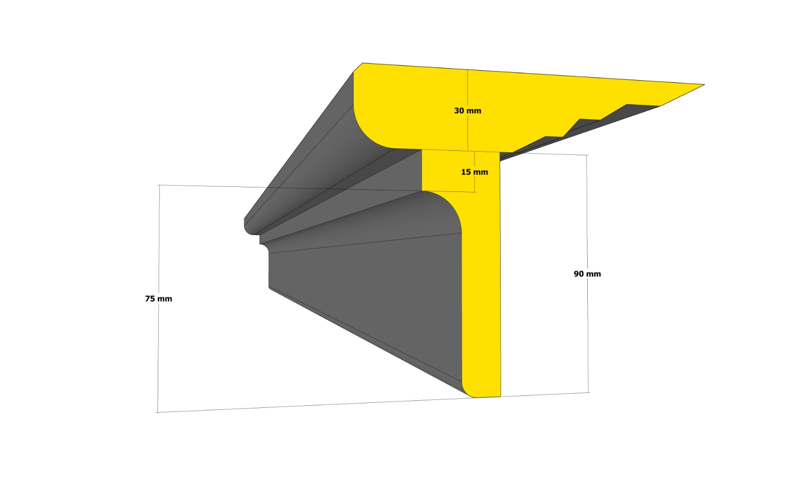 Profil Arhitectural cu Nas