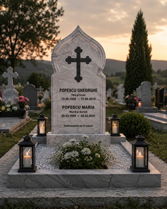 Monument funerar din Marmura Alba