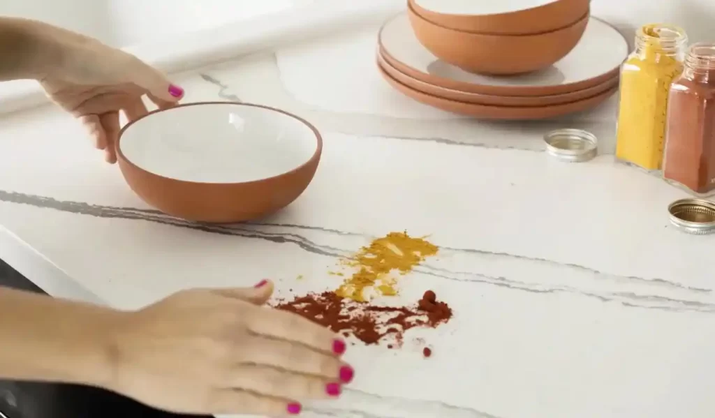 quartz rezistent la cafea și vin