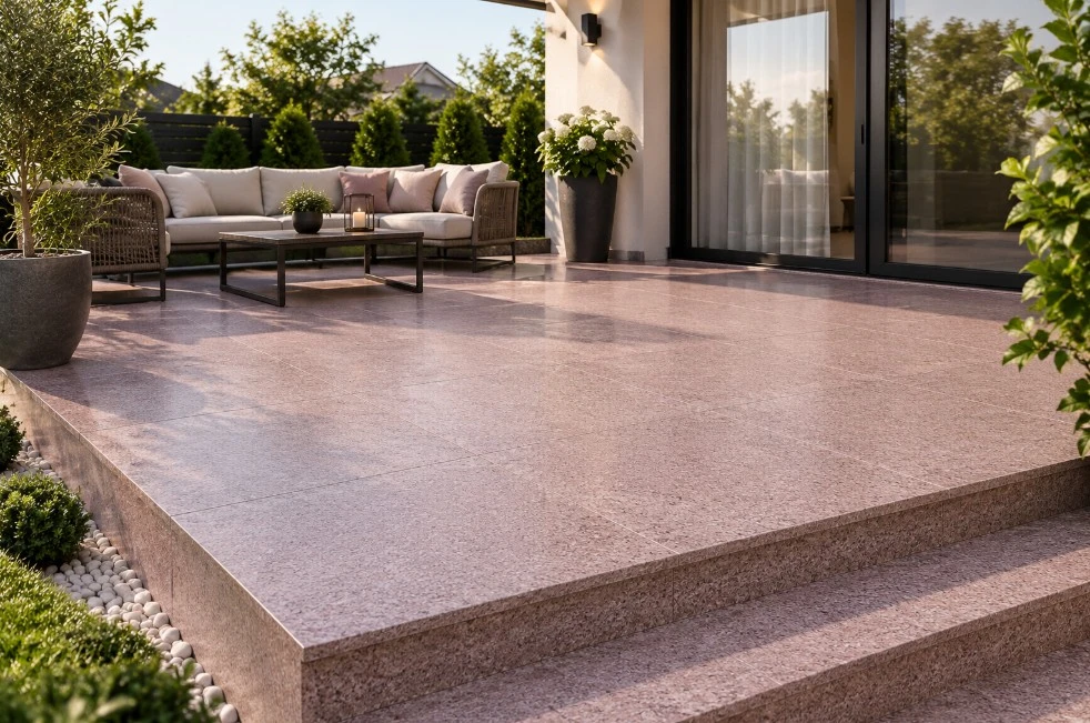 Placi Granit Rosa Royale